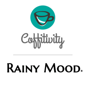 Coffitivity and RainyMood logos